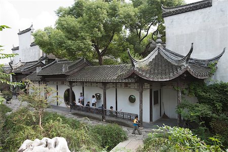 simsearch:855-05982514,k - Chinese garden of Sanbaiyuan, Fengjing, Shanghai, China Foto de stock - Direito Controlado, Número: 855-05982512