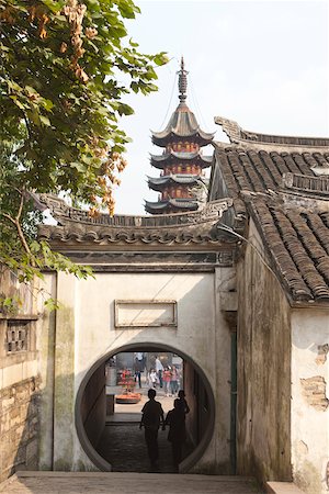 Lingyan temple, Lingyanshan, Mudu, Suzhou, China Foto de stock - Con derechos protegidos, Código: 855-05982565