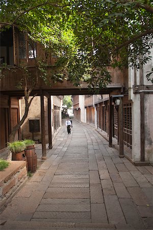 simsearch:855-05982599,k - Old town of Wuzhen, Zhejiang, China Stock Photo - Rights-Managed, Code: 855-05982775