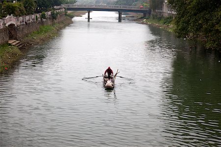 Tanjiang River, Historic town of Chika, Kaiping, Guangdong Province, China Fotografie stock - Rights-Managed, Codice: 855-05982927