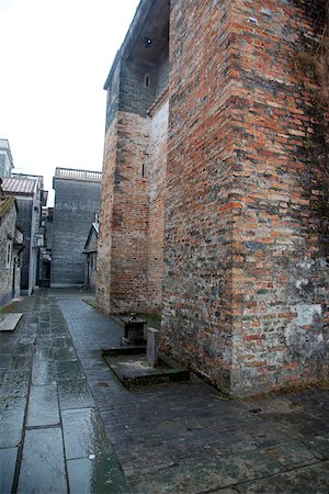 simsearch:855-05982858,k - The oldest surviving diaolou 440 years history, Yinglong lou at Chikan district, Kaiping, China Stock Photo - Rights-Managed, Code: 855-05982945