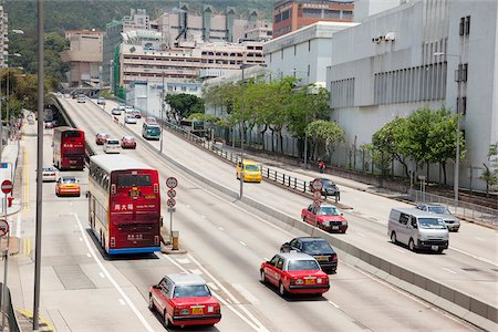 Waterloo Road, Kowloon Tong, Hong Kong Fotografie stock - Rights-Managed, Codice: 855-05983315