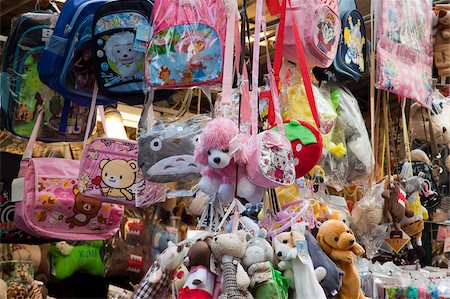 Shopping at Womens Street, Mongkok, Hong Kong Stock Photo - Rights-Managed, Code: 855-05983379