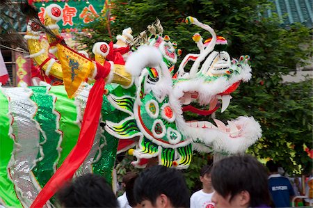 Dragon dance celebrating Tam Kung festival at Tam Kung temple, Shaukeiwan, Hong Kong Stock Photo - Rights-Managed, Code: 855-05983435