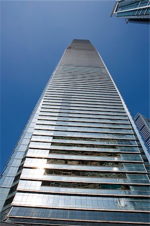 simsearch:855-05984002,k - International Commerce Centre, the citys tallest building, Hong Kong Foto de stock - Direito Controlado, Número: 855-05983896