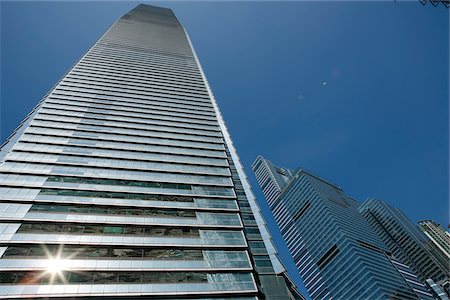 simsearch:855-05984002,k - International Commerce Centre, the citys tallest building, Hong Kong Foto de stock - Direito Controlado, Número: 855-05983900