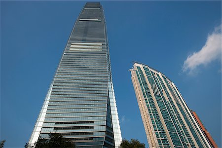 simsearch:855-05984002,k - International Commerce Centre and luxurious apartments at West Kowloon, Hong Kong Foto de stock - Direito Controlado, Número: 855-05983978
