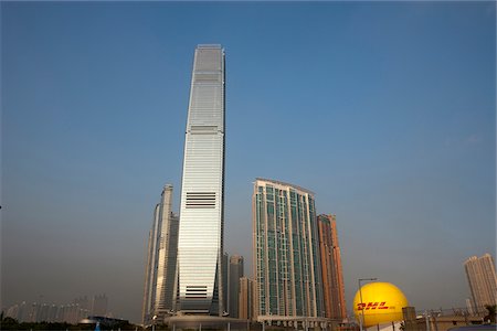 simsearch:855-05983876,k - International Commerce Centre and luxurious apartments at West Kowloon, Hong Kong Foto de stock - Con derechos protegidos, Código: 855-05983986