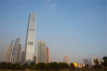 simsearch:855-05983876,k - International Commerce Centre and luxurious apartments at West Kowloon, Hong Kong Foto de stock - Con derechos protegidos, Código: 855-05983989