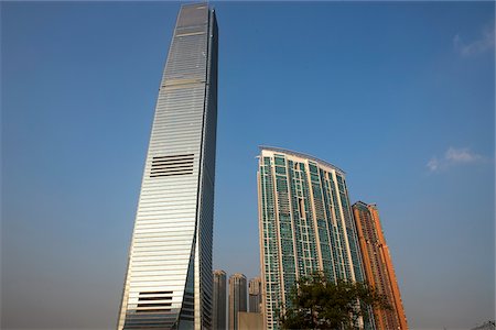 simsearch:855-05983873,k - International Commerce Centre und luxuriöse Apartments in West Kowloon, Hong Kong Stockbilder - Lizenzpflichtiges, Bildnummer: 855-05983983