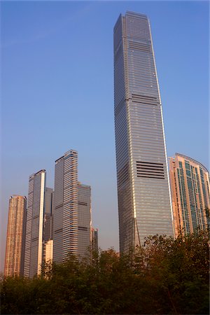 simsearch:855-05983876,k - International Commerce Centre and luxurious apartments at West Kowloon, Hong Kong Foto de stock - Con derechos protegidos, Código: 855-05983994