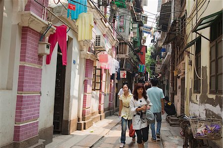 Alley at Xiguan, Guangzhou, China Foto de stock - Con derechos protegidos, Código: 855-06022269