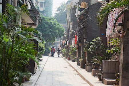 Preserved architectures at heritage street at Xiguan, Guangzhou, China Foto de stock - Con derechos protegidos, Código: 855-06022339