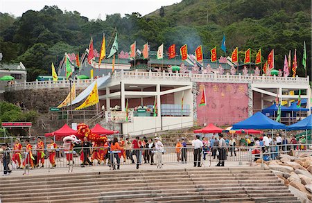 simsearch:855-06022499,k - Célèbre festival de Tin Hau Joss House Bay Tin Hau temple, Hong Kong Photographie de stock - Rights-Managed, Code: 855-06022508