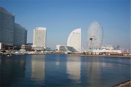 ferris wheel japan - Minato-mirai, Yokohama, Japan Stock Photo - Rights-Managed, Code: 855-06314221