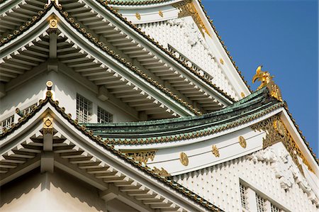 Osaka castle, Japan Stock Photo - Rights-Managed, Code: 855-06314279