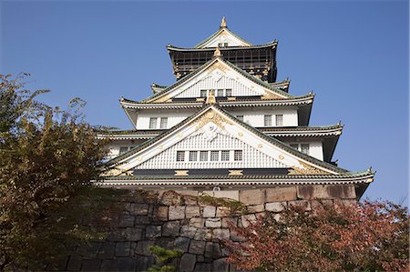 simsearch:855-06337587,k - Osaka castle, Japan Stock Photo - Rights-Managed, Code: 855-06314281