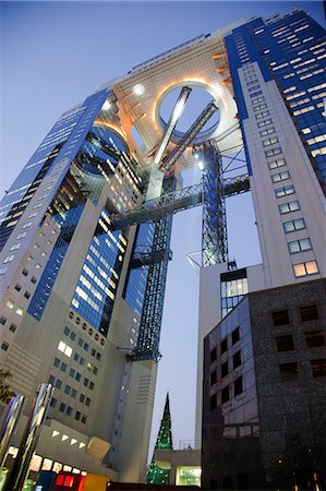 Umeda Sky Building, Osaka, Japan Stock Photo - Rights-Managed, Code: 855-06314300