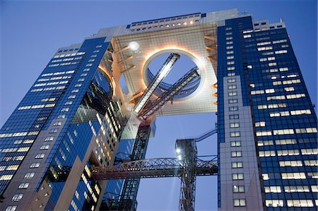 Umeda Sky Building, Osaka, Japon Photographie de stock - Rights-Managed, Code: 855-06314301