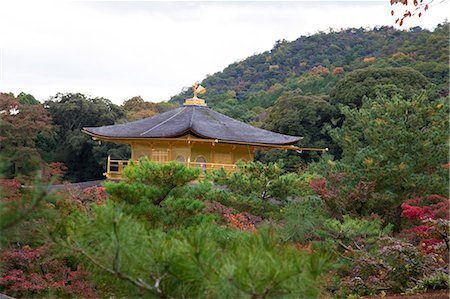 simsearch:855-06314434,k - Kinkakuji (golden pavilion), Kyoto, Japan Stock Photo - Rights-Managed, Code: 855-06314433