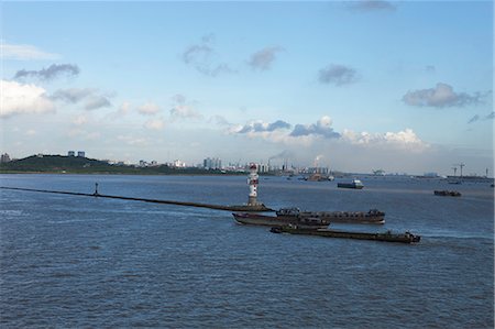 simsearch:855-06312109,k - Huangpu river in the morning, Wusong, Shanghai, China Fotografie stock - Rights-Managed, Codice: 855-06312108