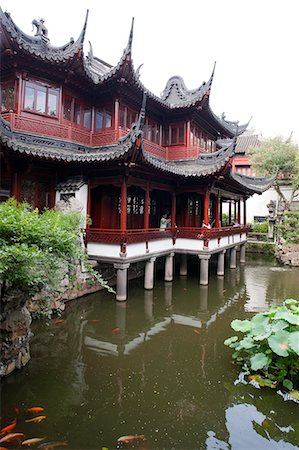 shanghai yuyuan - Yuyuan garden, Shanghai, China Stock Photo - Rights-Managed, Code: 855-06312165