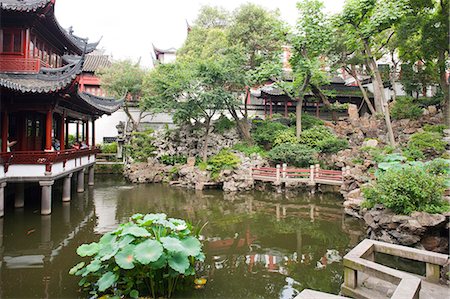 shanghai yuyuan - Yuyuan garden, Shanghai, China Stock Photo - Rights-Managed, Code: 855-06312166