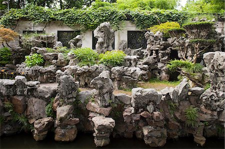 shanghai yuyuan - Yuyuan garden, Shanghai, China Stock Photo - Rights-Managed, Code: 855-06312173