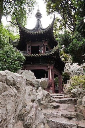shanghai yuyuan - Yuyuan garden, Shanghai, China Stock Photo - Rights-Managed, Code: 855-06312185