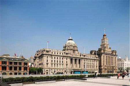 simsearch:855-06313166,k - Historical buildings at the Bund, Shanghai, China Stock Photo - Rights-Managed, Code: 855-06312278