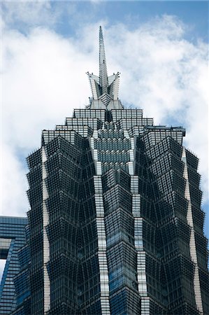 simsearch:855-06312301,k - Jinmao building at Luijiazui, Pudong, Shanghai, China Foto de stock - Con derechos protegidos, Código: 855-06312407