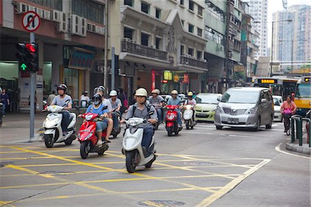 Streetscape, Macau Stock Photo - Rights-Managed, Code: 855-06312508