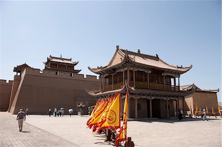 simsearch:855-06312705,k - Fort von Jiayuguan, Jiayuguan, Silkroad, chinesischen Mauer Stockbilder - Lizenzpflichtiges, Bildnummer: 855-06312700