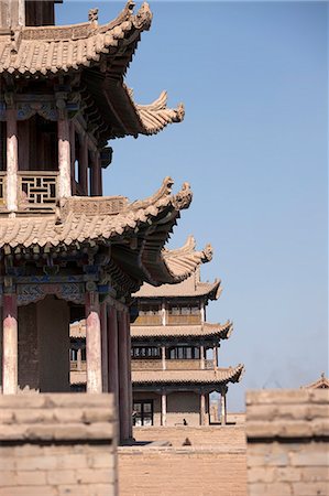 simsearch:855-06312705,k - Fort von Jiayuguan, Jiayuguan, Silkroad, chinesischen Mauer Stockbilder - Lizenzpflichtiges, Bildnummer: 855-06312734