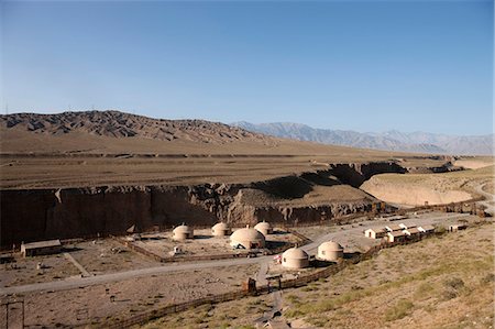 simsearch:855-06312772,k - First mound of Great wall with Qilian mountains, Jiayuguan, Silkroad, China Foto de stock - Con derechos protegidos, Código: 855-06312774