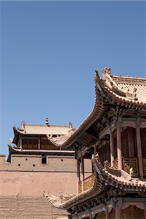 simsearch:855-06312705,k - Fort von Jiayuguan, Jiayuguan, Silkroad, chinesischen Mauer Stockbilder - Lizenzpflichtiges, Bildnummer: 855-06312820