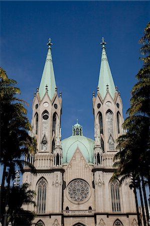 san pablo - The Cathedral, Sao Paulo, Brazil Foto de stock - Con derechos protegidos, Código: 855-06313138
