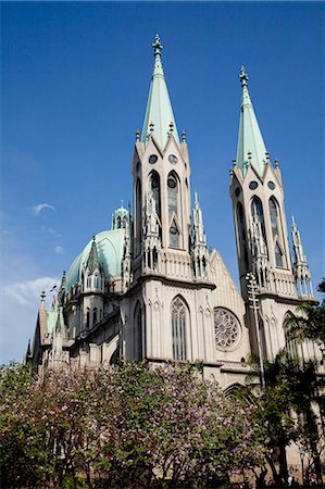 san pablo - The Cathedral, Sao Paulo, Brazil Foto de stock - Con derechos protegidos, Código: 855-06313139