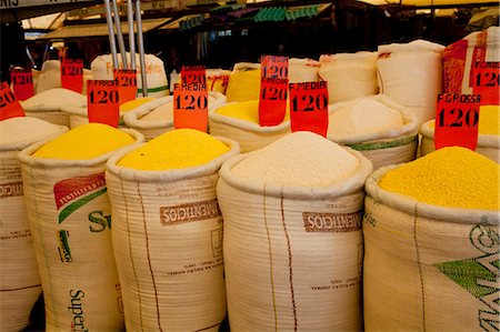 Flour stall in Ver p Peso Market, Belem, Amazonia, Brazil, South America Stock Photo - Rights-Managed, Code: 855-06313187