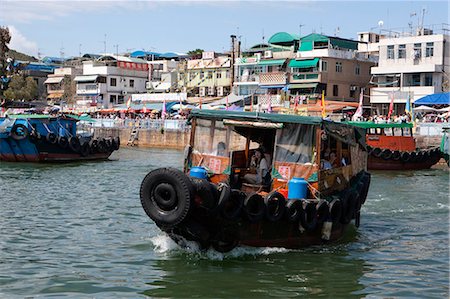 simsearch:855-06312657,k - Front de mer de Cheung Chau, Hong Kong Photographie de stock - Rights-Managed, Code: 855-06313423