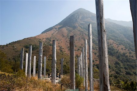 simsearch:855-06313731,k - Wisdom Path, Lantau Island, Hong Kong Foto de stock - Con derechos protegidos, Código: 855-06313657