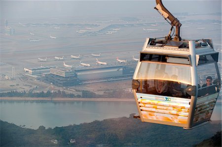 Ngong Ping 360 skyrail, Lantau Island, Hong Kong Foto de stock - Con derechos protegidos, Código: 855-06313765