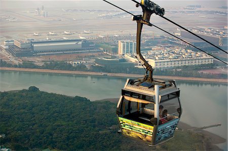 simsearch:855-06313837,k - Ngong Ping 360 skyrail, Lantau Island, Hong Kong Photographie de stock - Rights-Managed, Code: 855-06313767