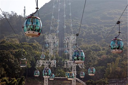simsearch:855-03024288,k - Cable cars, Ocean Park, Hong Kong Stock Photo - Rights-Managed, Code: 855-06313806