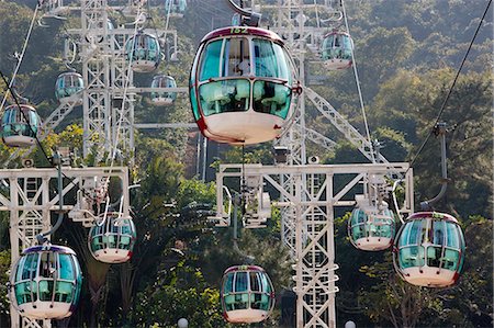 simsearch:855-03024288,k - Cable cars, Ocean Park, Hong Kong Stock Photo - Rights-Managed, Code: 855-06313846