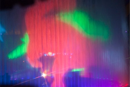 simsearch:855-06313786,k - Symbio, water screen show at the Lagoon dancing fountain, Ocean Park, Hong Kong Fotografie stock - Rights-Managed, Codice: 855-06313887