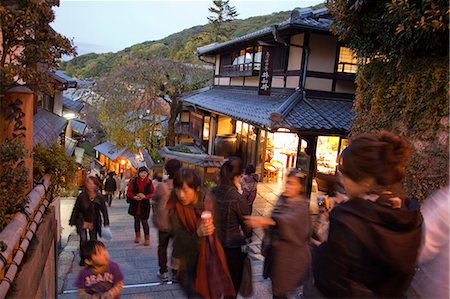 Sannenzaka, Kyoto, Japan Stock Photo - Rights-Managed, Code: 855-06337473