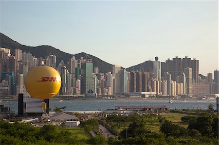 West Point skyline from Kowloon west, Hong Kong Foto de stock - Con derechos protegidos, Código: 855-06337644
