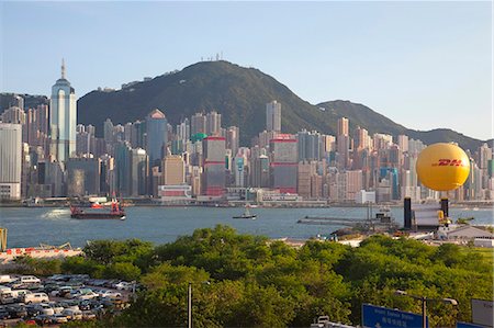 simsearch:855-06339397,k - Ligne d'horizon de l'ouest de Kowloon, Hong Kong Sheung Wan Photographie de stock - Rights-Managed, Code: 855-06337642