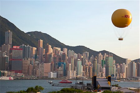 West Point skyline from Kowloon west, Hong Kong Foto de stock - Con derechos protegidos, Código: 855-06337665